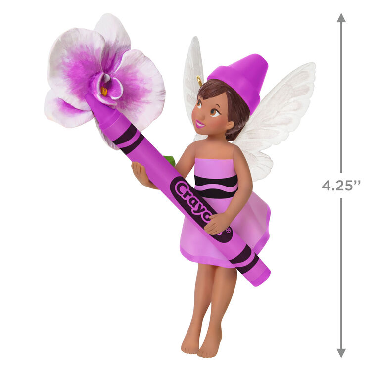 Hallmark Crayola® Orchid Fairy Ornament