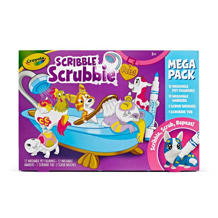 Hallmark Crayola Scribble Scrubbies Mega Pack