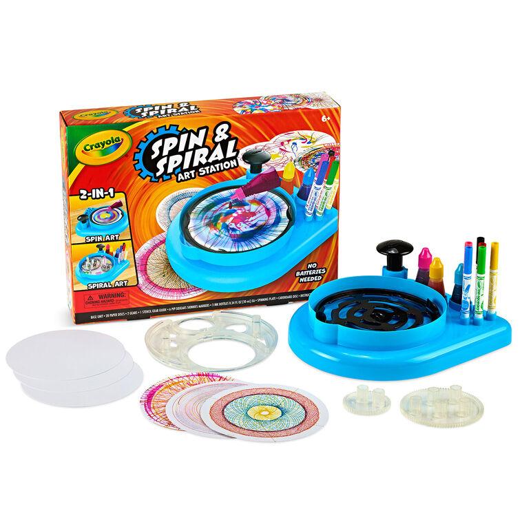 Hallmark Crayola Spin And Spiral Art Station