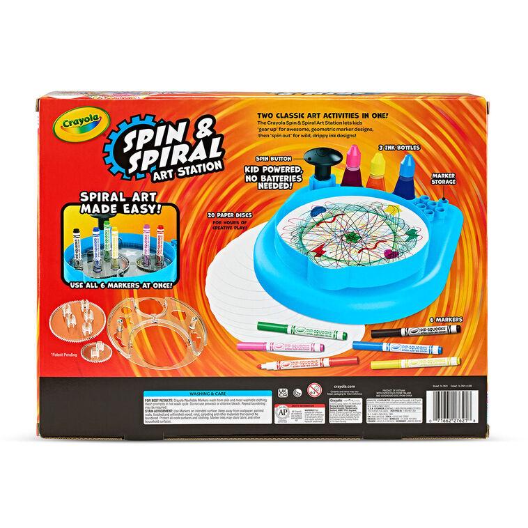 Hallmark Crayola Spin And Spiral Art Station