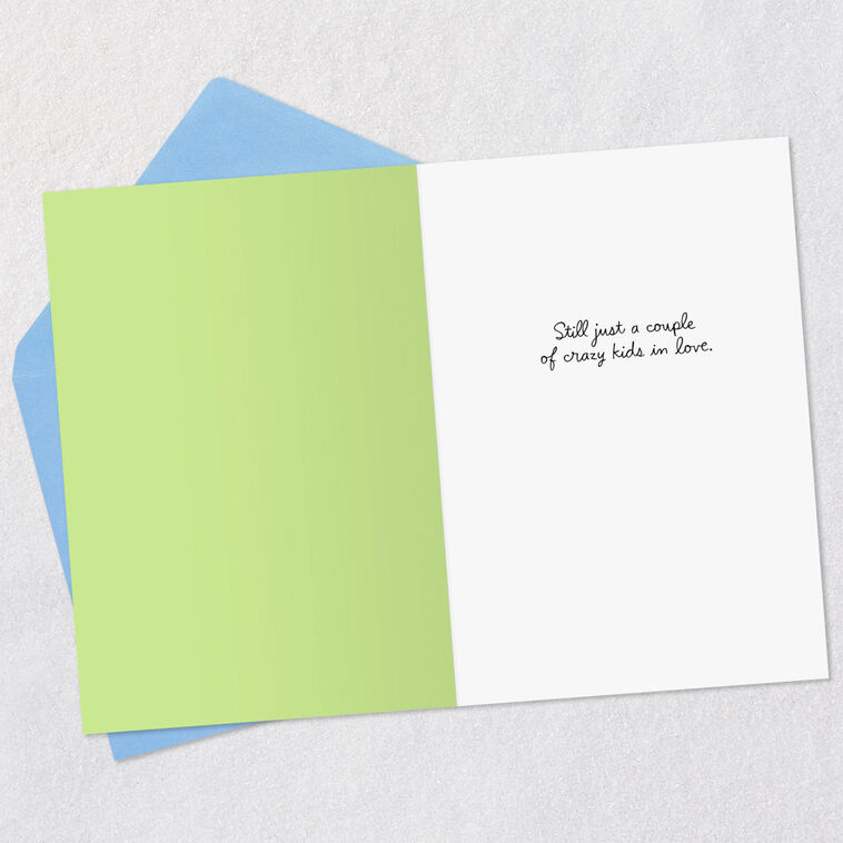 Hallmark Crazy Kids In Love Funny Anniversary Card