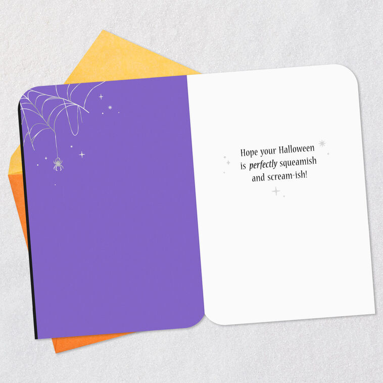 Hallmark Creepy Crawly Wishes Halloween Card