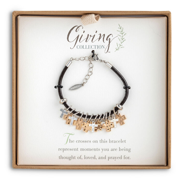 Hallmark Cross Charms Giving Collection Bracelet