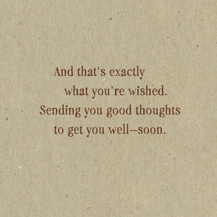 Hallmark Cup Of Hot Tea Get Well Card