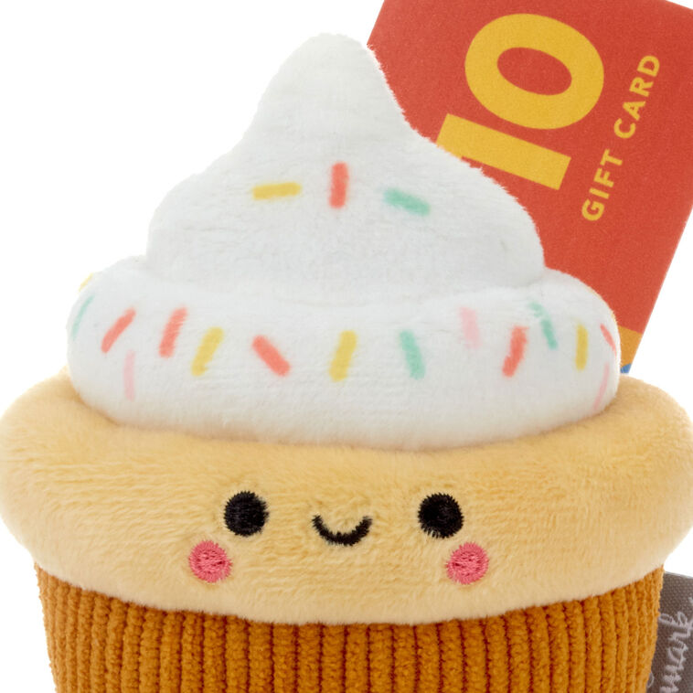 Hallmark Cupcake Plush Gift Card Holder