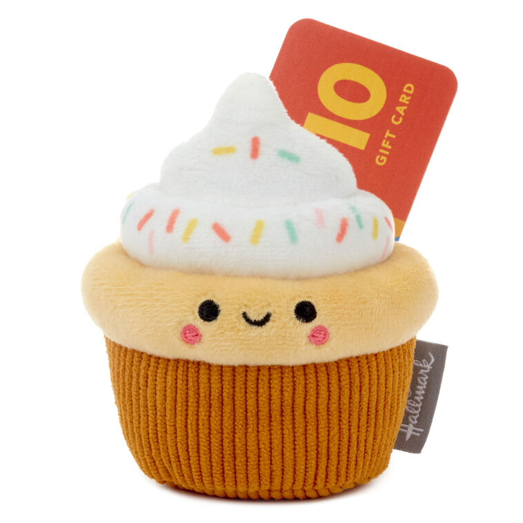 hallmark Cupcake Plush Gift Card Holder
