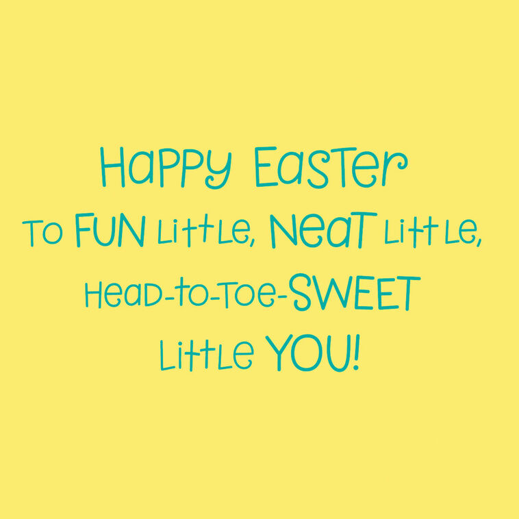 Hallmark Cute As A Bunny Easter Card For Kids