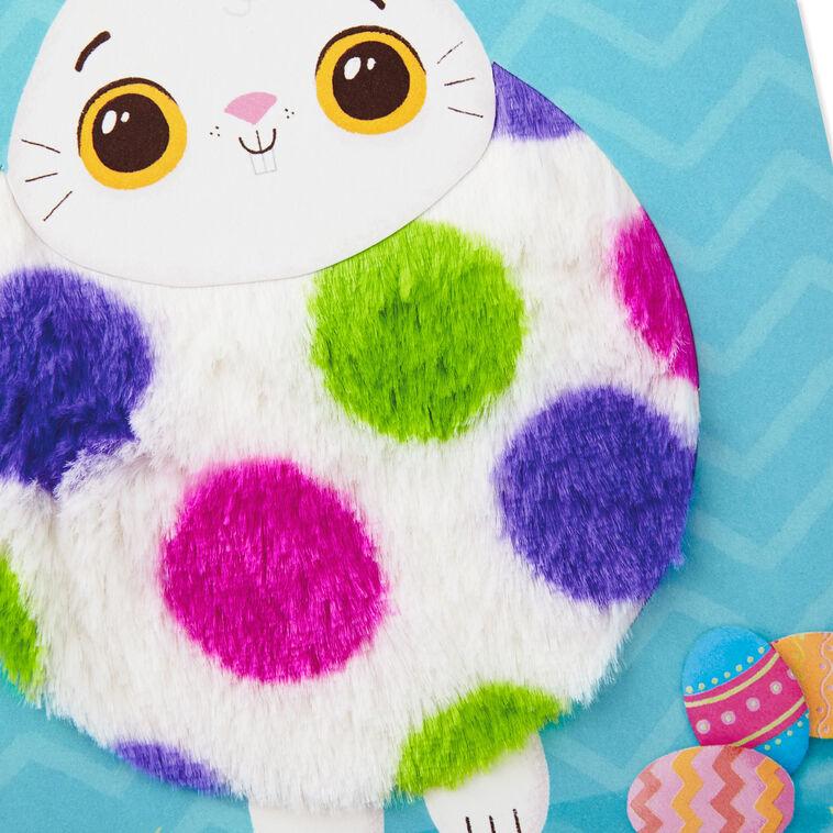 Hallmark Cute Fuzzy Bunny Easter Card