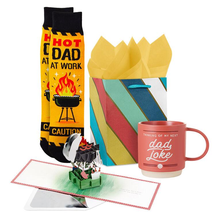 hallmark Dad Jokes and BBQ Birthday Gift Set
