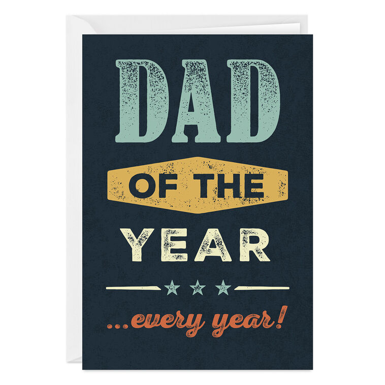 hallmark Dad of the Year Custom Card