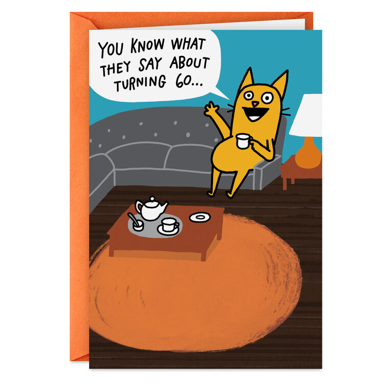 hallmark Dammit Funny 60th Birthday Card