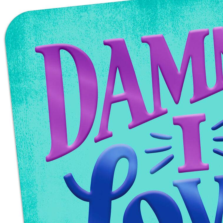 Hallmark Damn I Love You Love Card