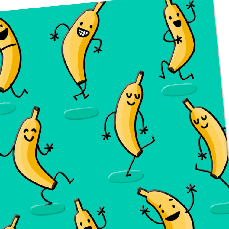 Hallmark Dancing Bananas Blank Card