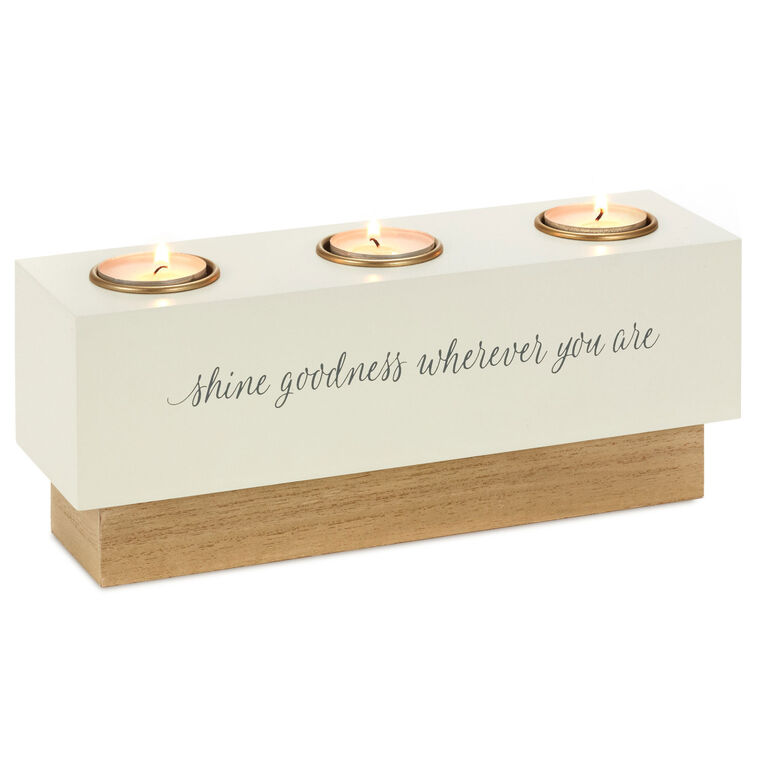 Hallmark DaySpring Shine Goodness Tealight Holder