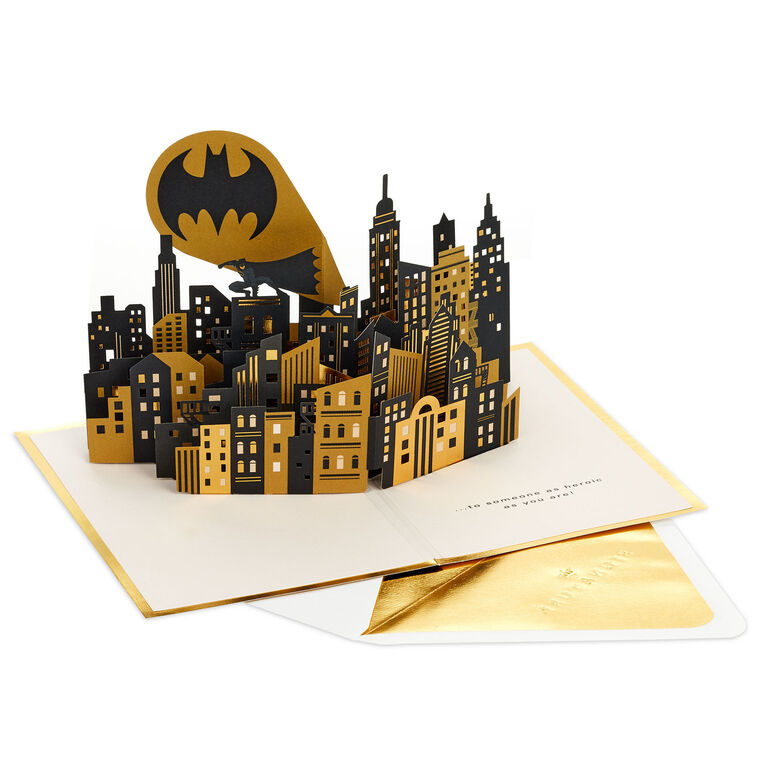 Hallmark DC™ Batman™ Epic Day 3D Pop-Up Card