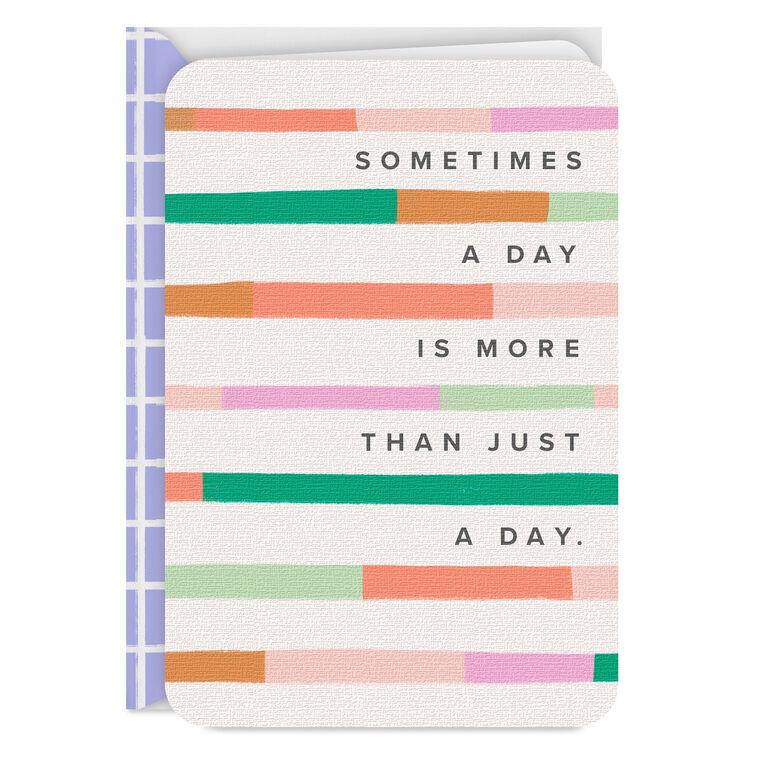 hallmark Definitely a Day to Celebrate Card