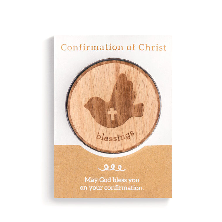 Hallmark Demdaco Confirmation Wooden Token