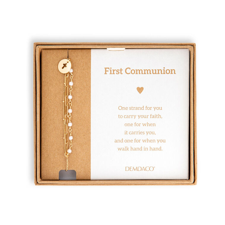 Hallmark Demdaco First Communion Bracelet