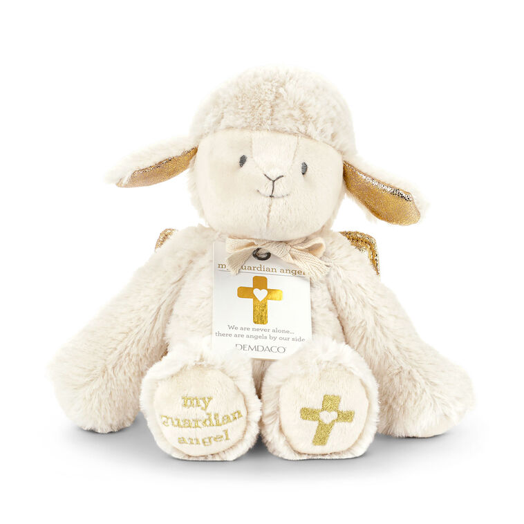Hallmark Demdaco Guardian Angel Plush Lamb 7"