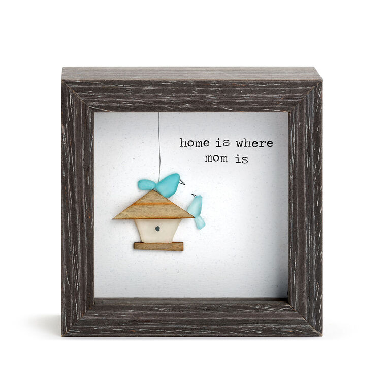 hallmark Demdaco Home Is Where Mom Is Shadow Box