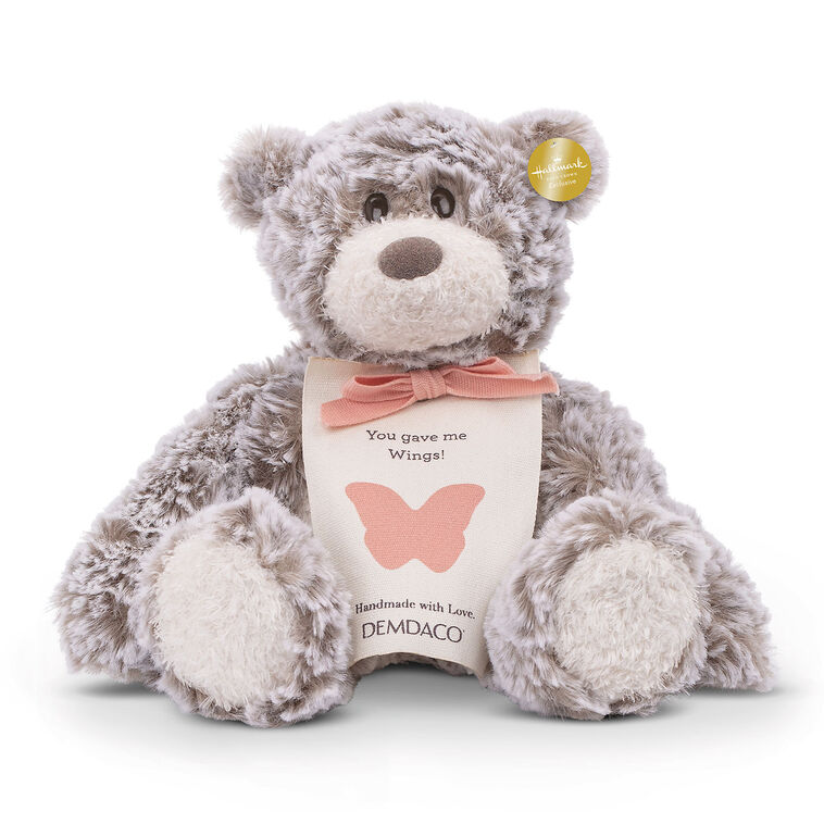 hallmark Demdaco Mini Giving Bear Butterfly