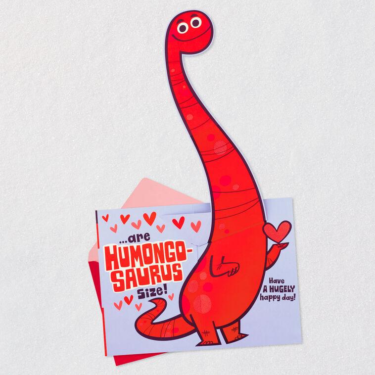 Hallmark Dinosaurs Pop-Up Valentine's Day Card