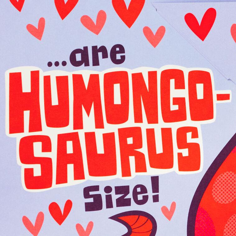 Hallmark Dinosaurs Pop-Up Valentine's Day Card