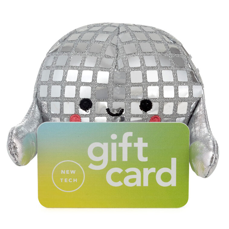 hallmark Disco Ball Plush Gift Card Holder
