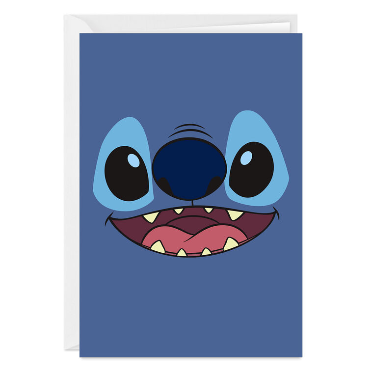 hallmark Disney Lilo & Stitch Cute Face Custom Card