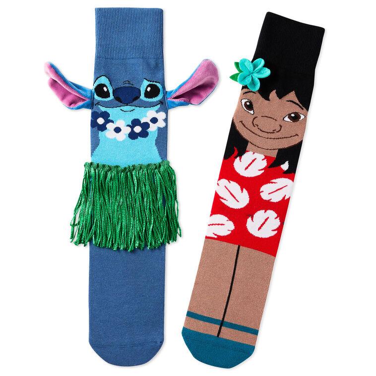 hallmark Disney Lilo & Stitch Novelty Crew Socks