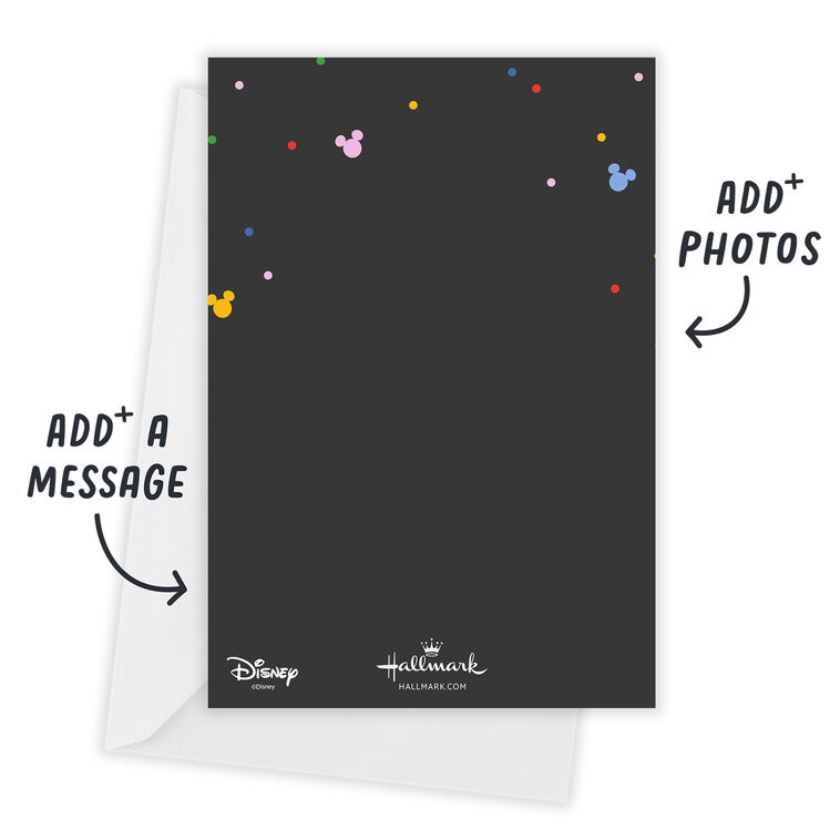Hallmark Disney Mickey Mouse Birthday Invitation