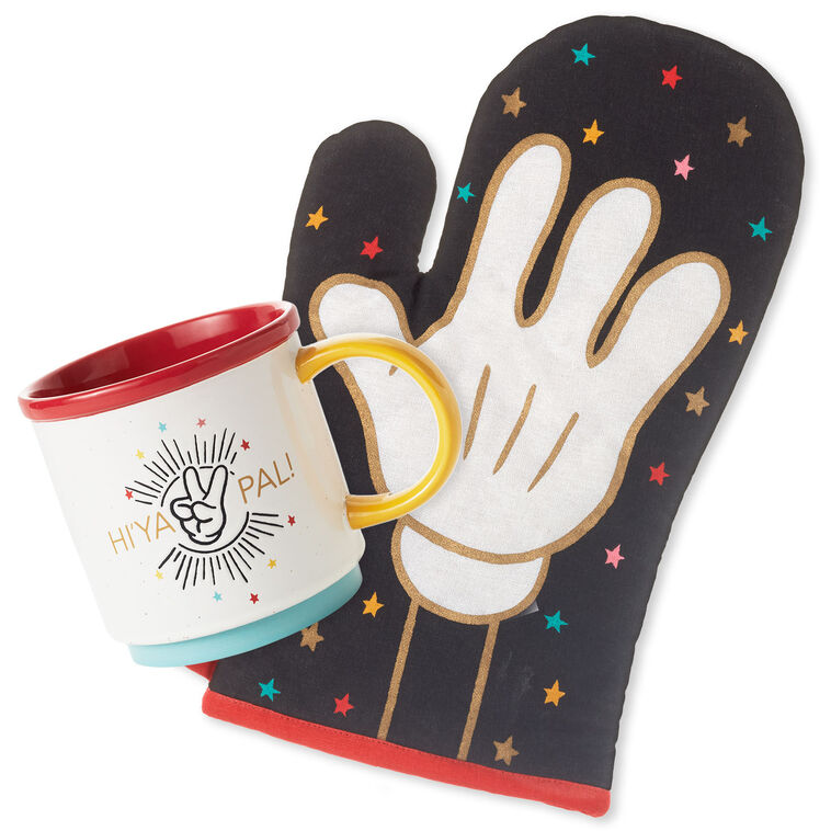 hallmark Disney Mickey Mouse Mitts Gift Set