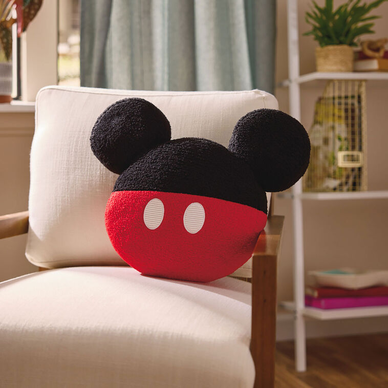 Hallmark Disney Mickey Mouse Shaped Pillow