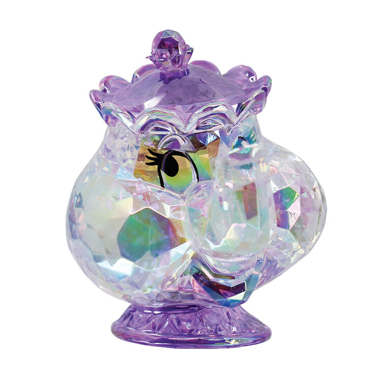 hallmark Disney Mrs. Potts Facets Mini Figurine 2.8"