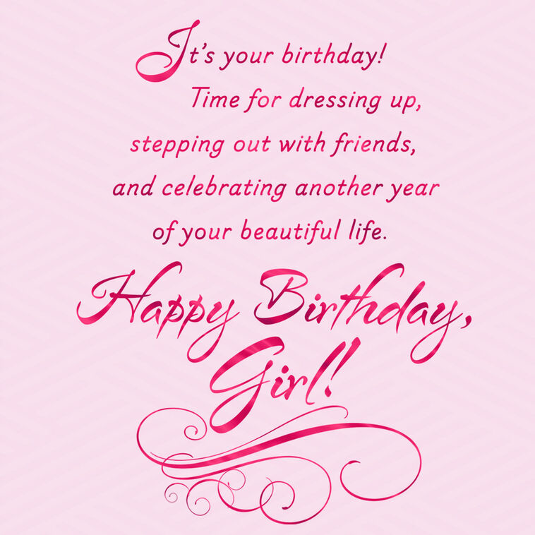 Hallmark Diva Roll Call Birthday Card For Her
