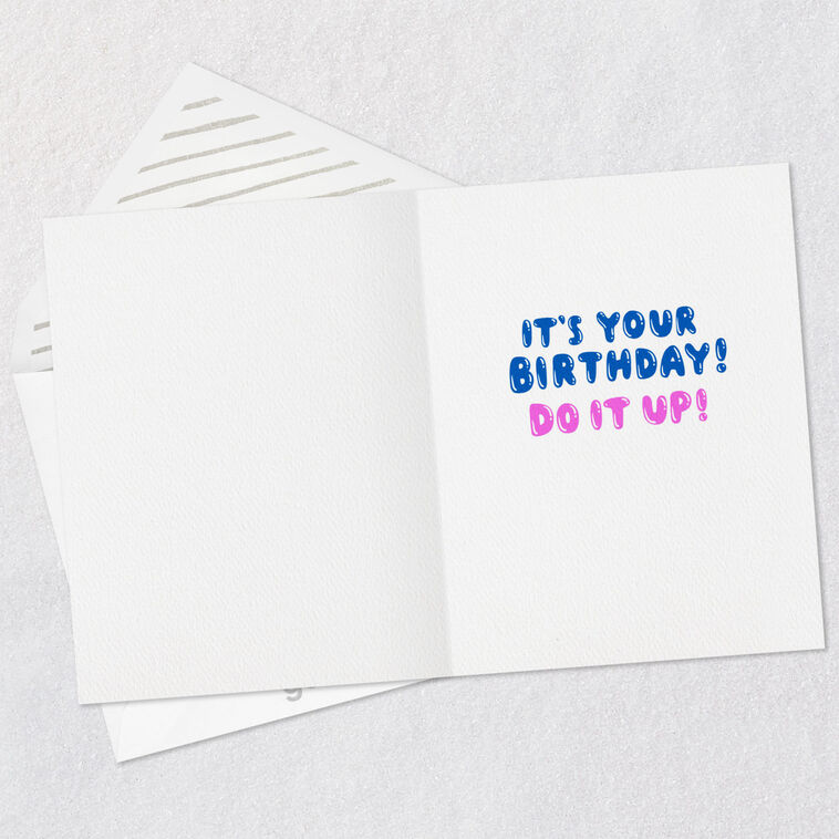 Hallmark Do It Up Birthday Card