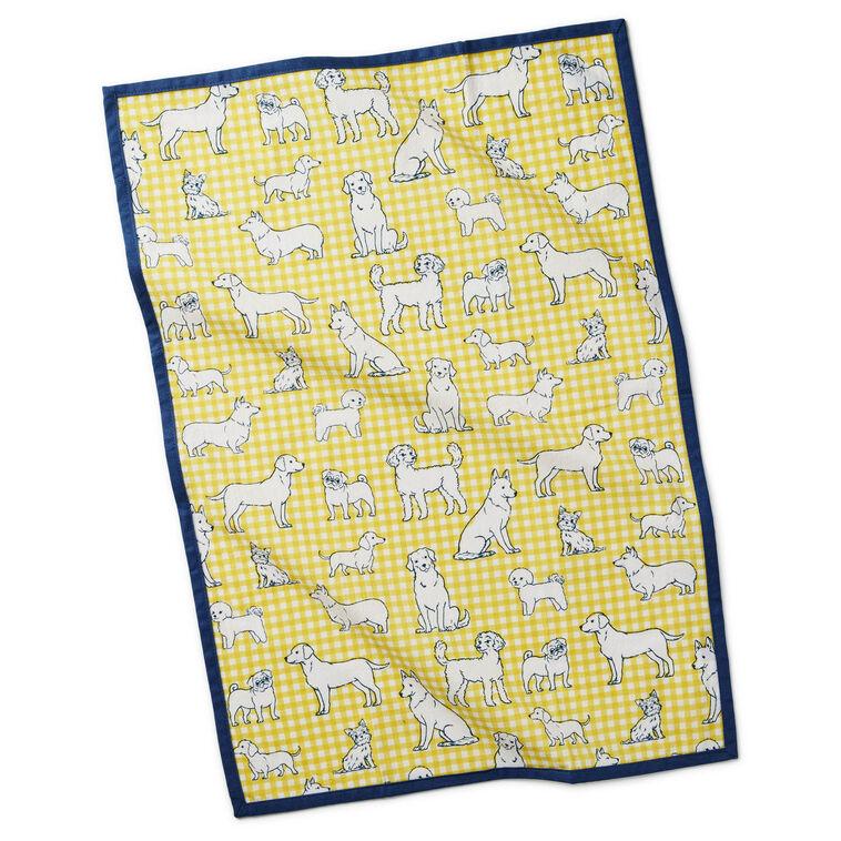 Hallmark Dog Breeds Tea Towel 18x26