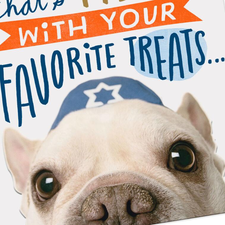 Hallmark Dog In Yarmulke Funny Rosh Hashanah Card