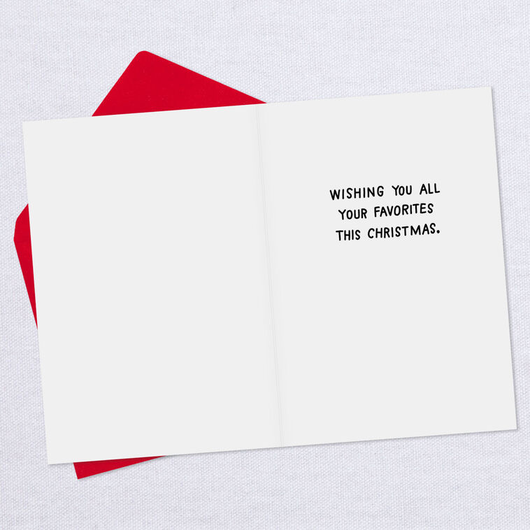 Hallmark Dog Opening Presents Funny Christmas Card