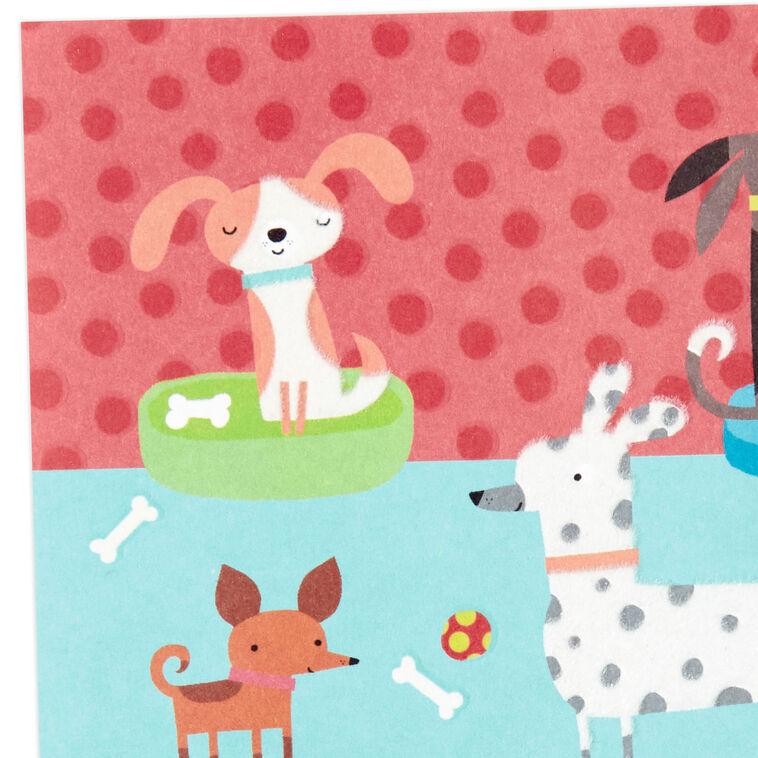 Hallmark Dog Party Blank Card