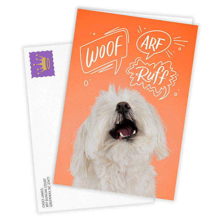 Hallmark Dog Speak Funny Custom Card