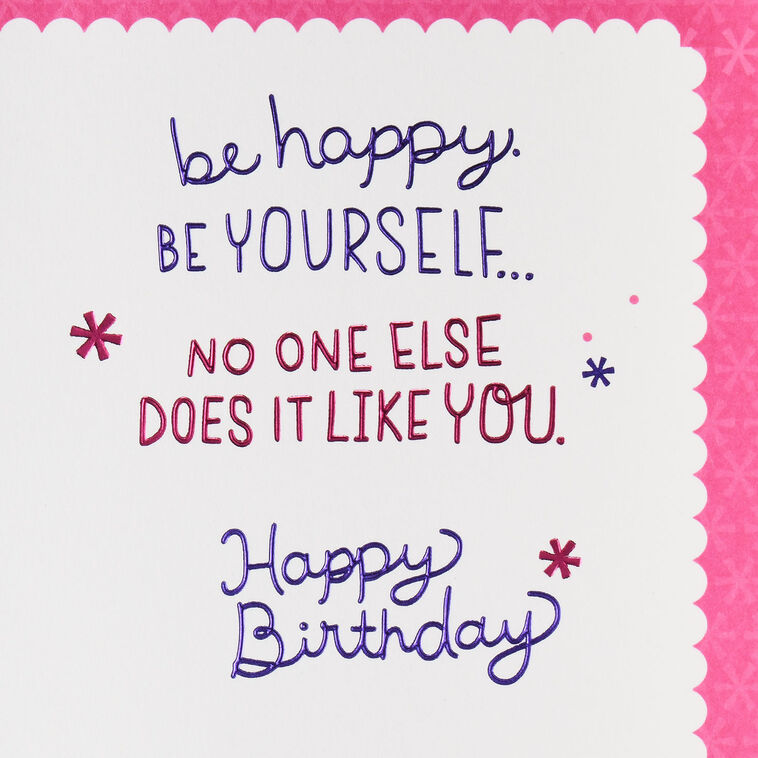 Hallmark Dream Big Birthday Card