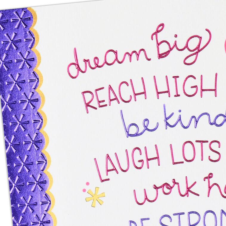 Hallmark Dream Big Birthday Card