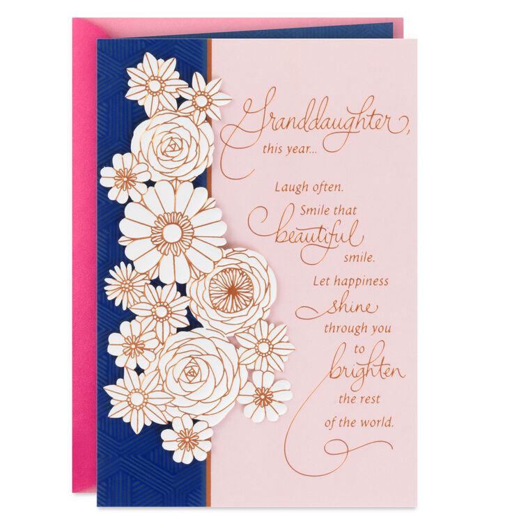 hallmark Dream Big Birthday Card for Granddaughter