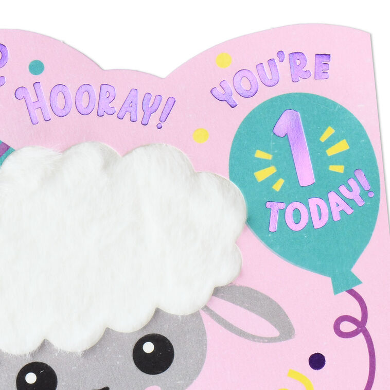 Hallmark Dreams Come True First Birthday Card