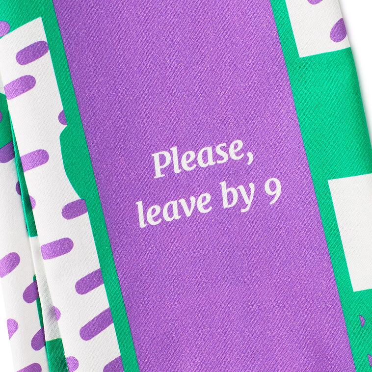 Hallmark Drinks On Me Leave By 9 Funny Dish Towel