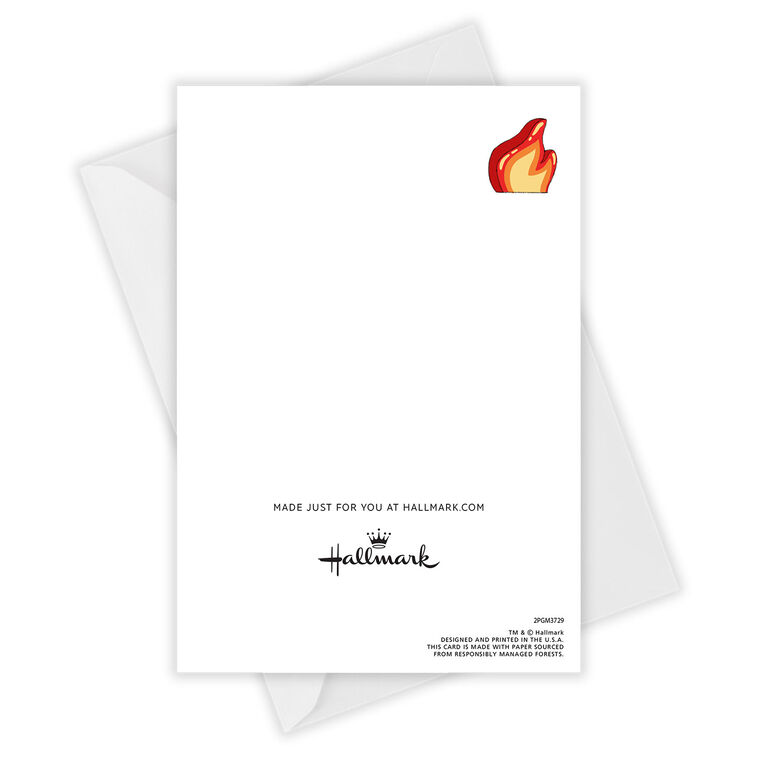 Hallmark Dumpster Fire Funny Custom Card