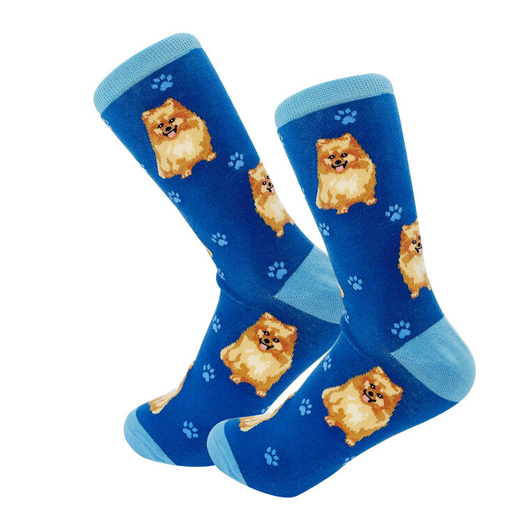 hallmark E&S Pets Pomeranian Novelty Crew Socks