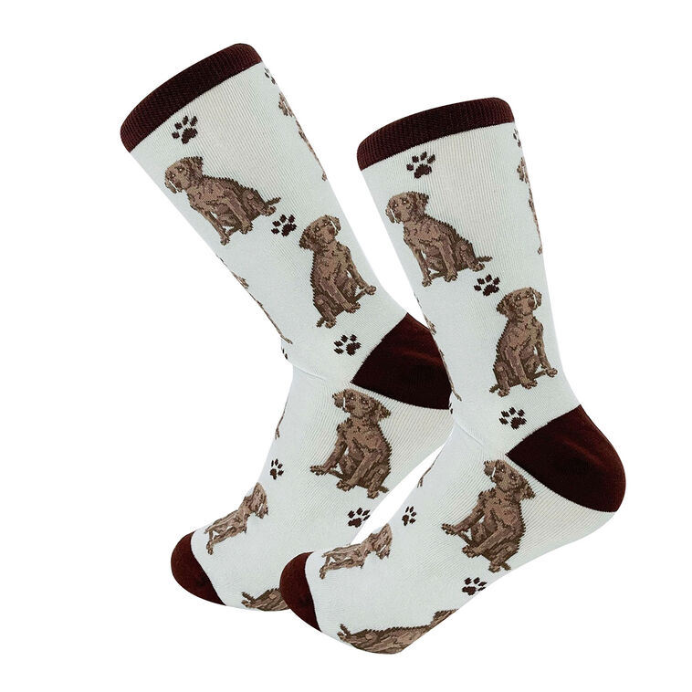 hallmark E&S Pets Weimaraner Novelty Crew Socks