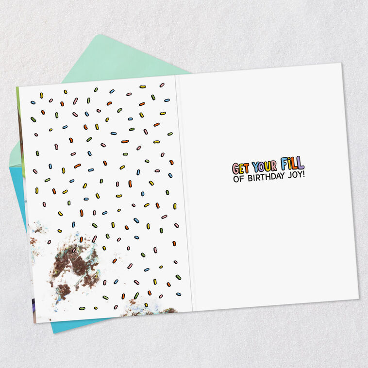 Hallmark Eat Your Cake Funny Birthday Card